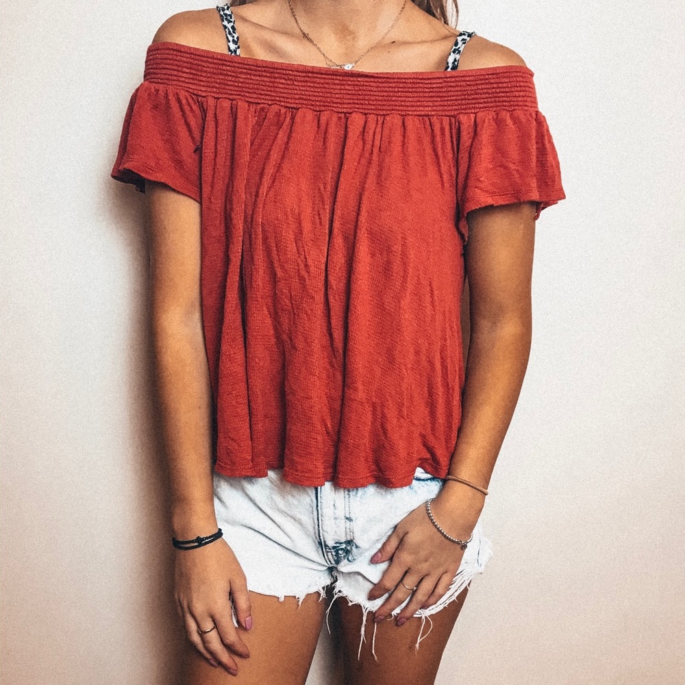 Off the shoulder top